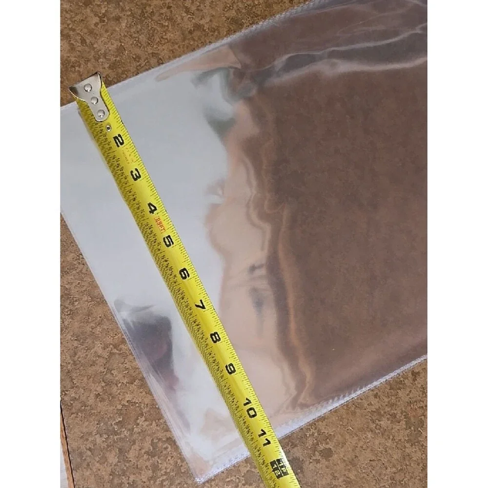 Plastic Clear 11 X 15 Resealabe Mailer Office Bags Pack 10 Bigger Size Unisex